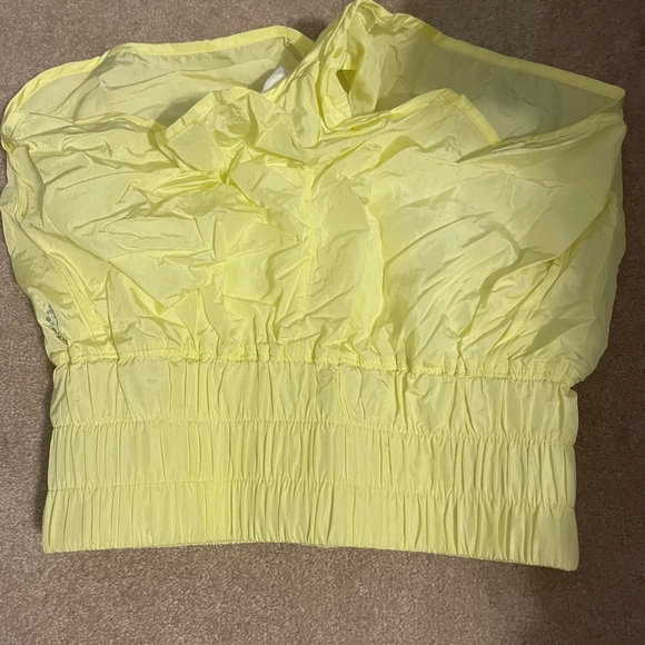 Tops - Free peoples high rise yellow shorts